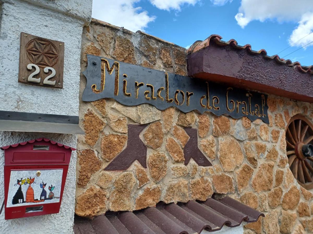 Mirador De Gratal - Sierra De Loarre Villa Bolea Dış mekan fotoğraf